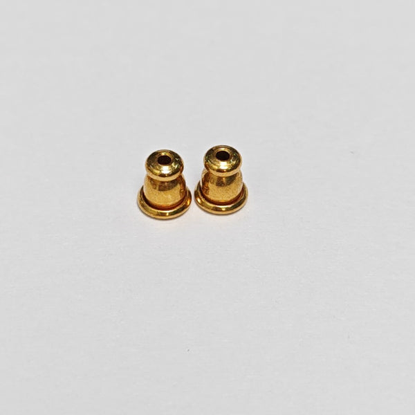 Metal Gold Stud Earrings