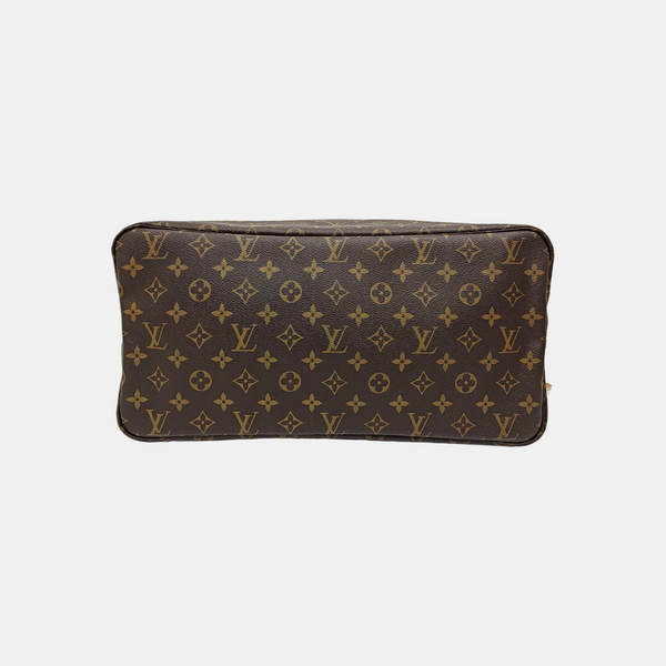 NEVERFULL GM Monogram Coated Canvas Brown
