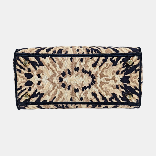 Lady D-Lite Medium Fabric Beige