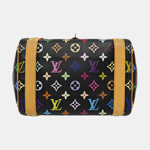 LV × TM PRISCILLA Monogram Coated Canvas Black