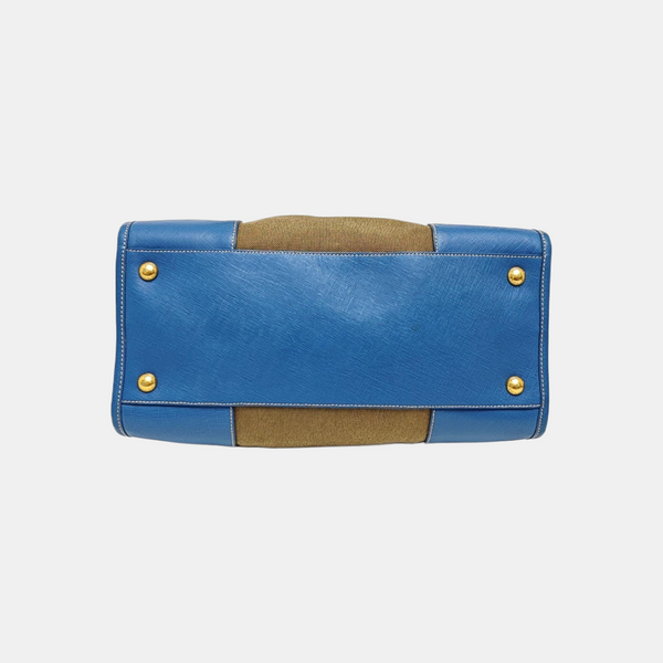 Canvas Shoulder Bag Brown