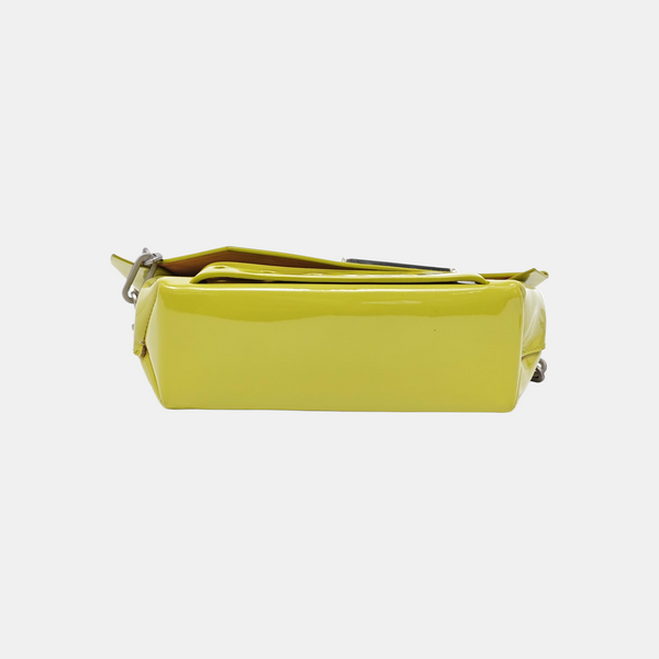 Patent Leather Crossbody Bag Yellow