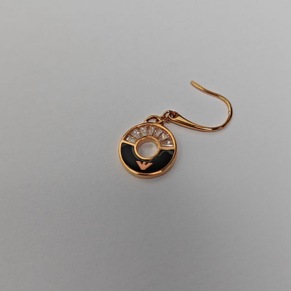 925 Sterling Silver Rose Gold Earrings