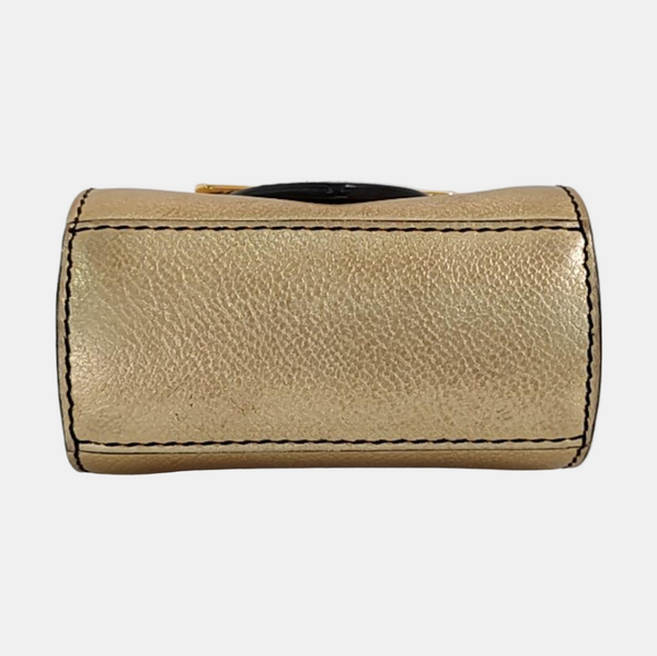 Buckle Leather Gold