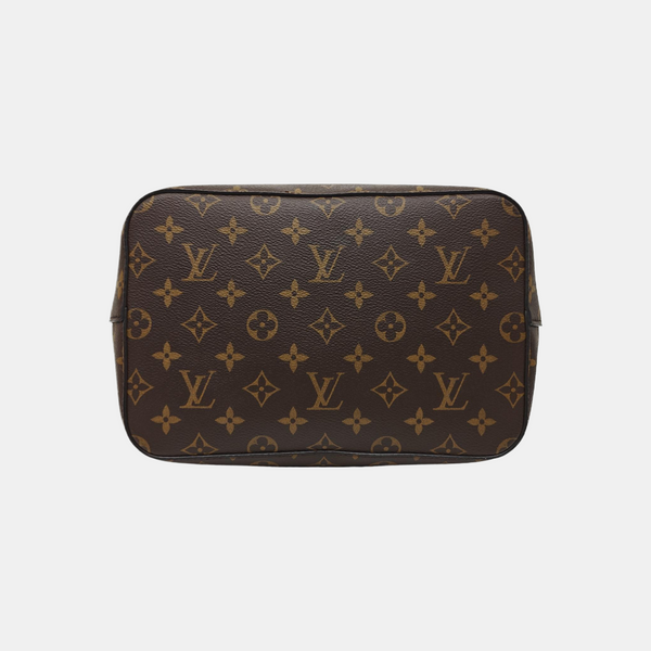 NÉONOÉ MM Monogram Coated Canvas Brown