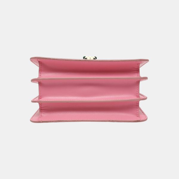 SERPENTI FOREVER Small Stingray Leather Pink