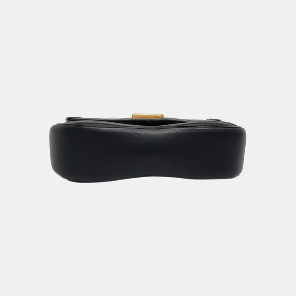 NEW WAVE MM Quilted Calfskin Black