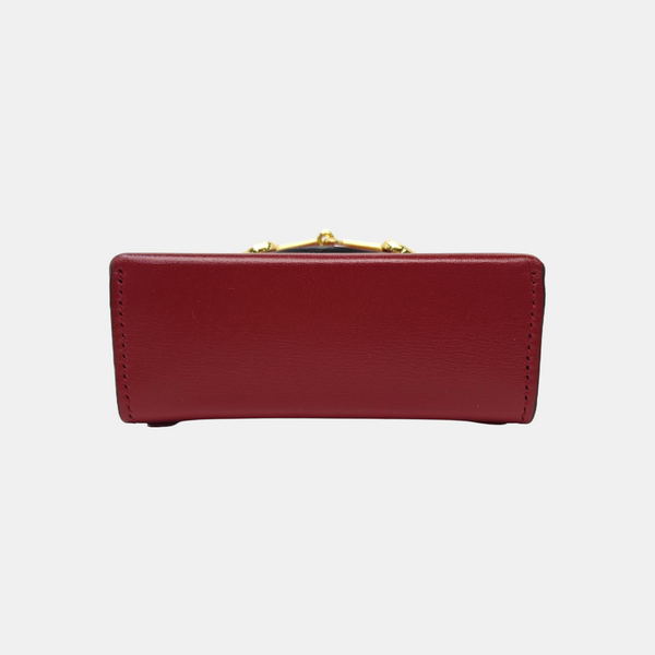 Horsebit 1955 Mini Calfskin Red