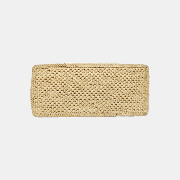 Font Tote Special Material Beige