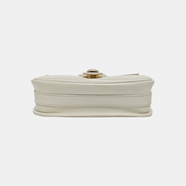 Bobby Medium Calfskin White