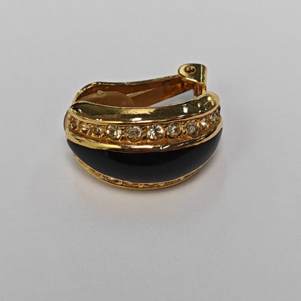 Metal Gold Clip On Earrings