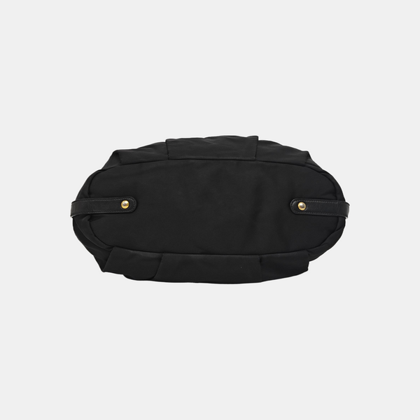 Nylon Tote Bag Black