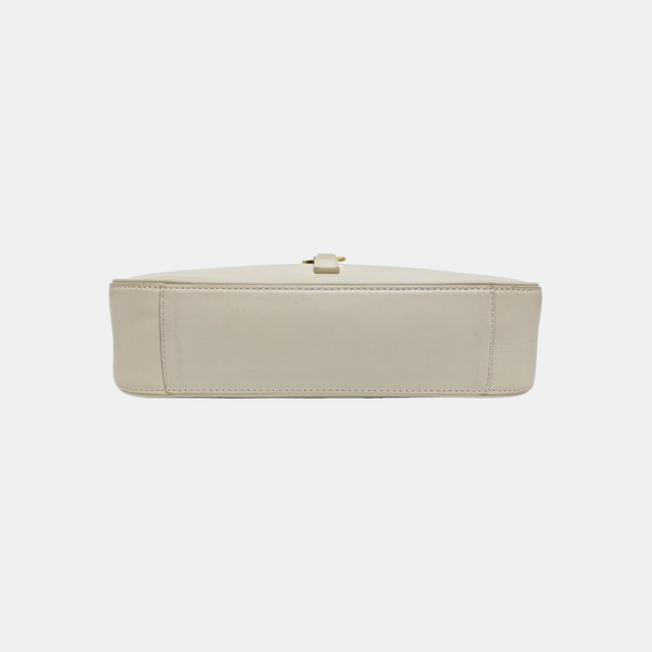 LE 5 À 7 Small Calfskin White