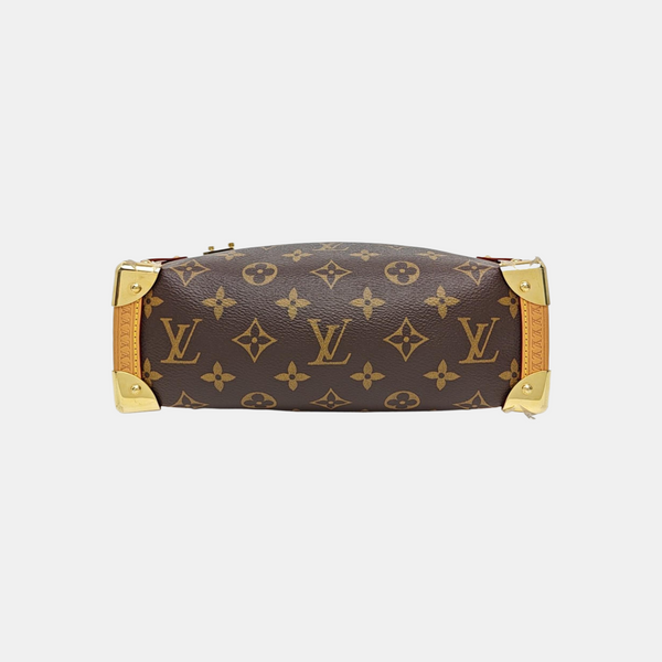 SIDE TRUNK MM Monogram Coated Canvas Brown