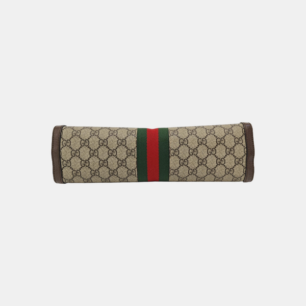 Ophidia Medium Monogram Coated Canvas Beige