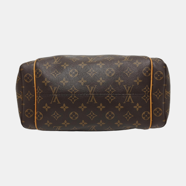 TOTALLY MM Monogram Coated Canvas Brown