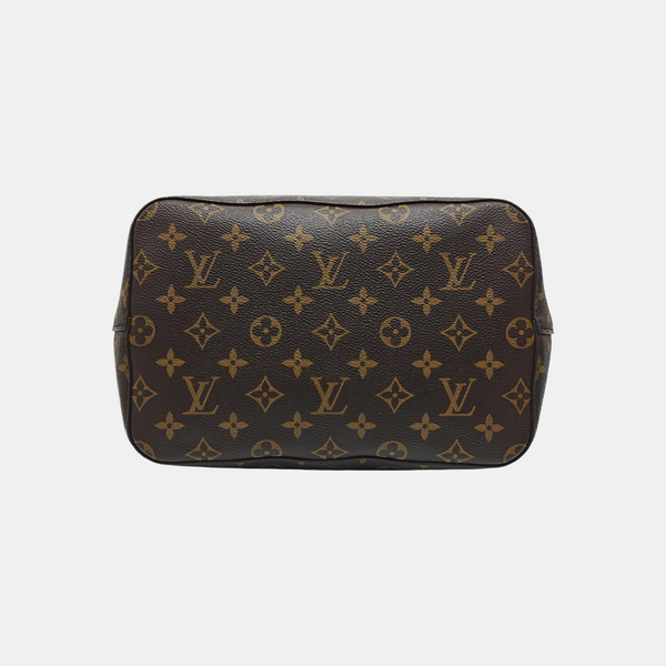 NÉONOÉ MM Monogram Coated Canvas Brown