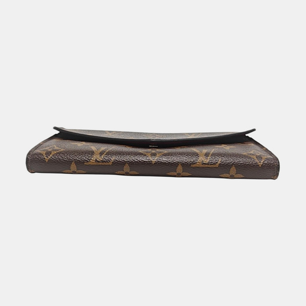 SARAH Monogram Coated Canvas Brown