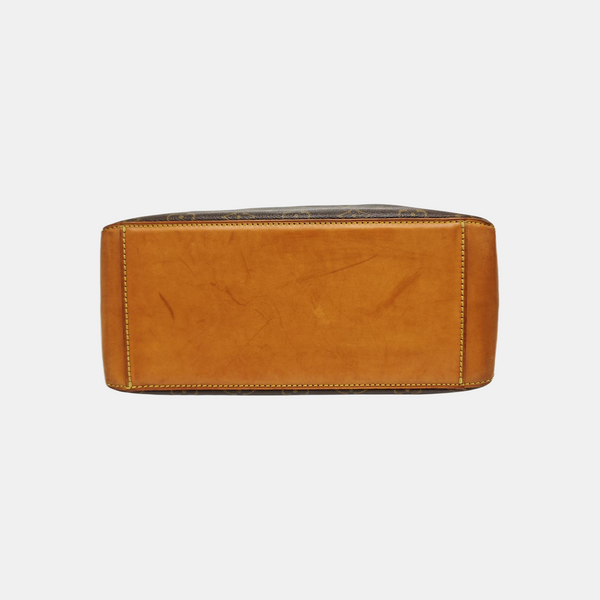 PIANO PM Monogram Coated Canvas Brown