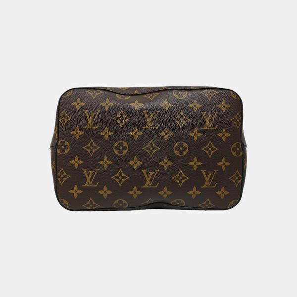 NÉONOÉ MM Monogram Coated Canvas Brown