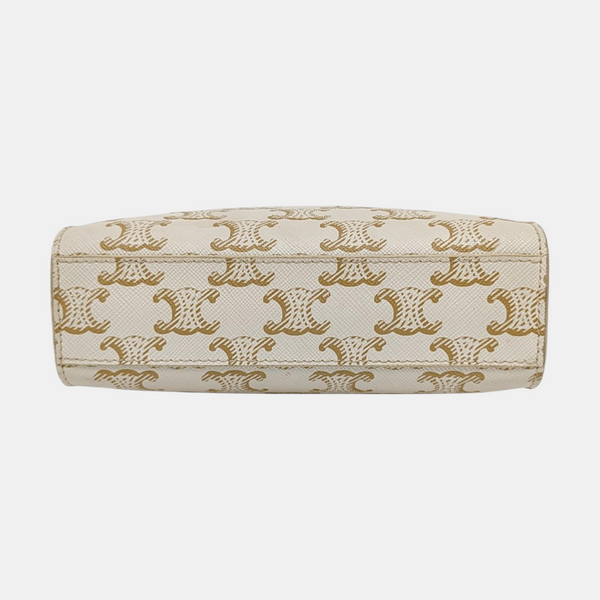 CABAS CELINE Mini Coated Canvas White