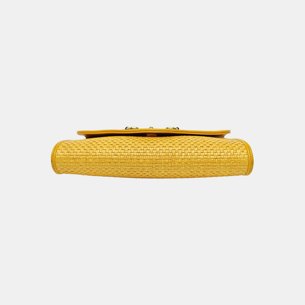 Horsebit 1955 Small Fabric Yellow
