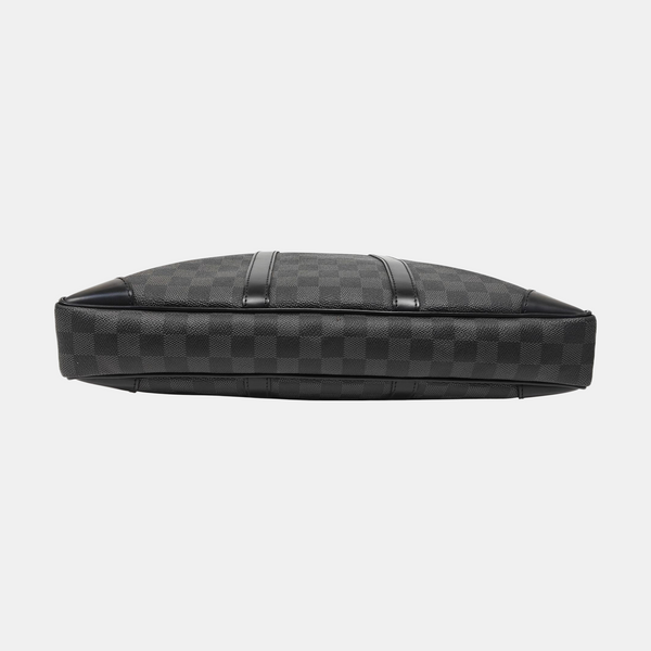 PORTE-DOCUMENTS Damier Graphite Coated Canvas Black