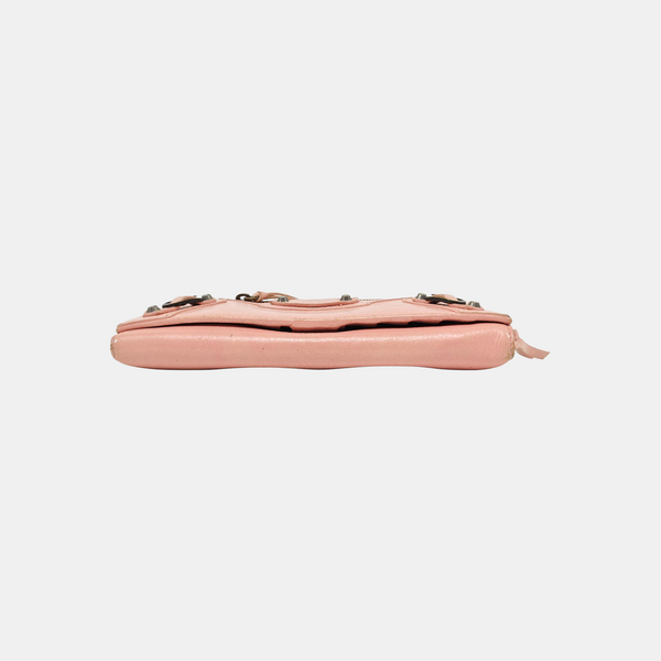 Classic City Lambskin Pink Wallet