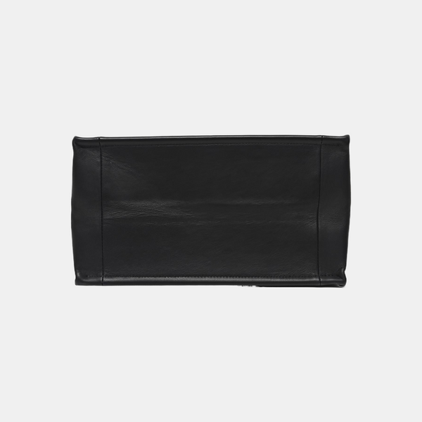 Book Tote Small Cannage Lambskin Black