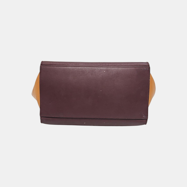 TRAPEZE Small Calfskin Red