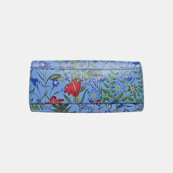 Nymphaea Mini Calfskin Blue