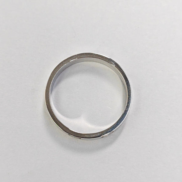 LOVE 18k White Gold Silver Ring EU 50