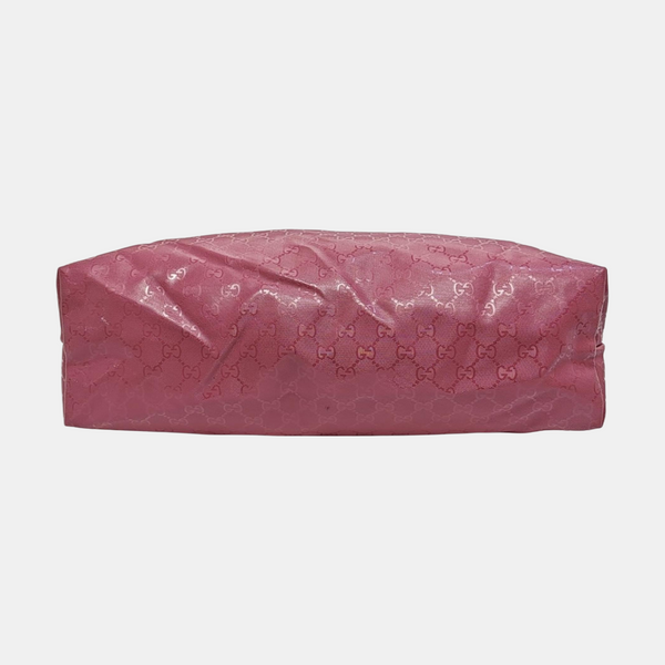 GG Imprime Monogram Coated Canvas Pink