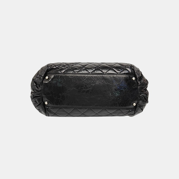PORTOBELLO Quilted Calfskin Black