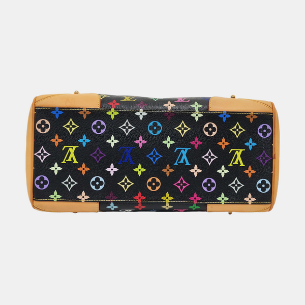 CLAUDIA Monogram Coated Canvas Black