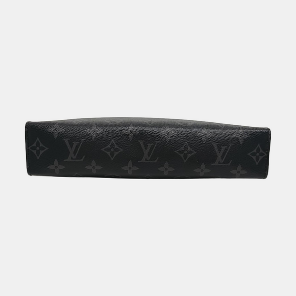 Pochette Voyag MM Monogram Coated Canvas Black