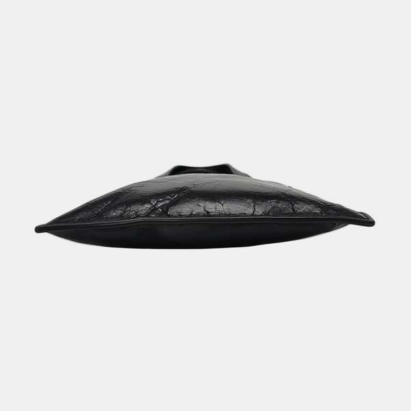 Calfskin Shoulder Bag Small Black