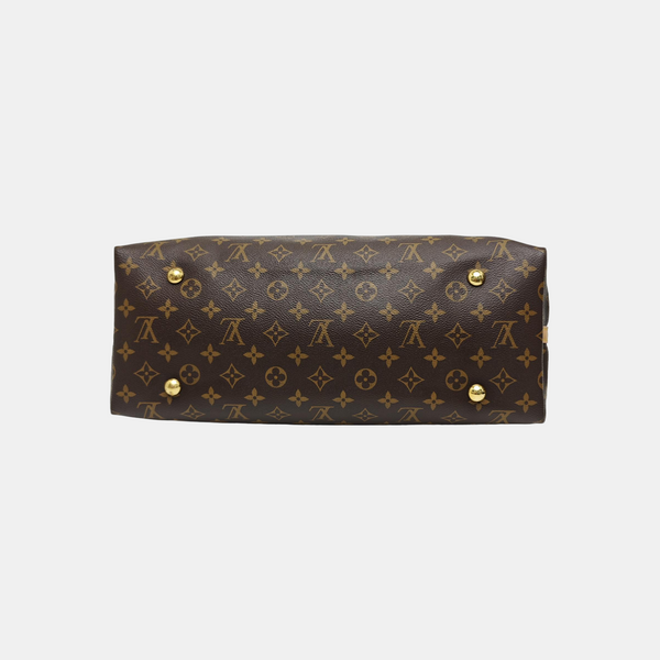 CARRYALL MM Monogram Coated Canvas Brown