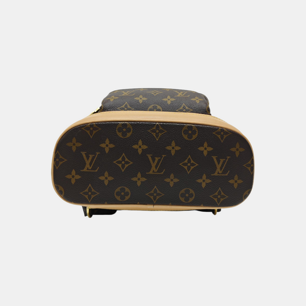 MONTSOURIS MM Monogram Coated Canvas Brown