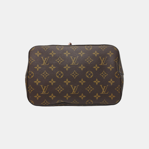 NÉONOÉ MM Monogram Coated Canvas Brown