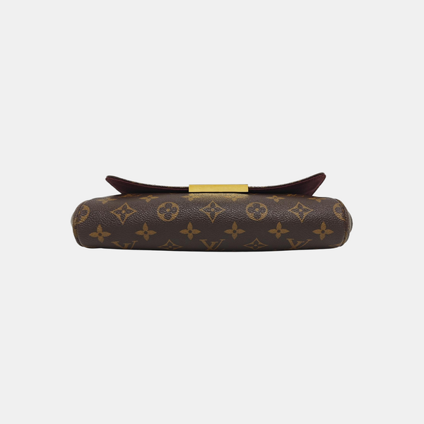 FAVORITE MM Monogram Coated Canvas Brown