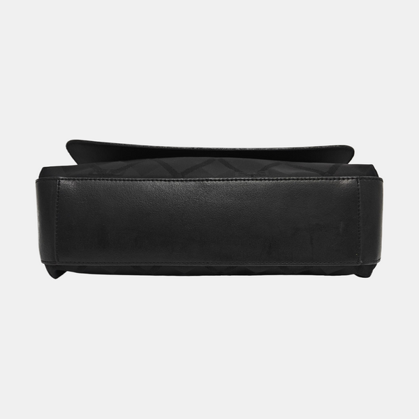 Nylon Shoulder Bag Black
