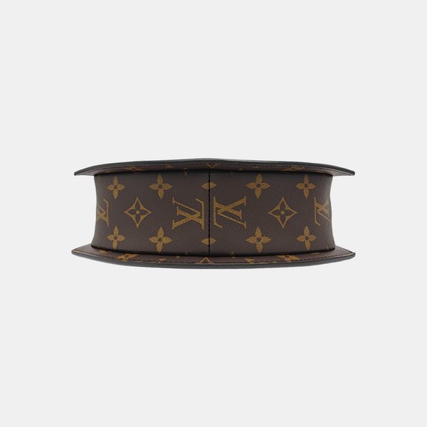 Monogram Coated Canvas Shoulder Bag Super Mini Brown