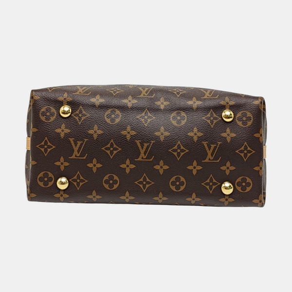 CARRYALL PM Monogram Coated Canvas Brown