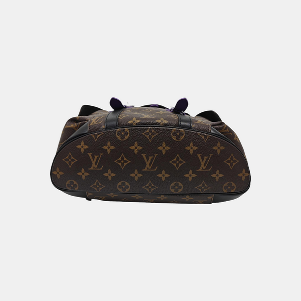 CHRISTOPHER PM Monogram Coated Canvas Brown