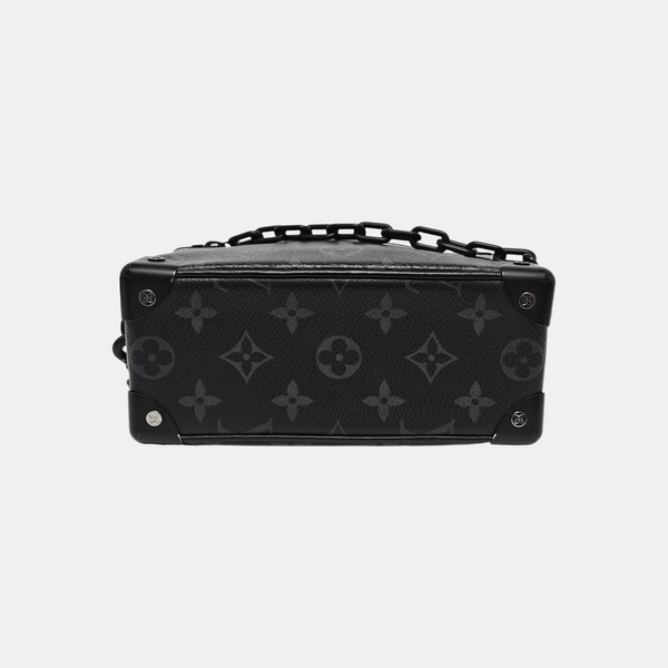SOFT TRUNK Mini Monogram Coated Canvas Black