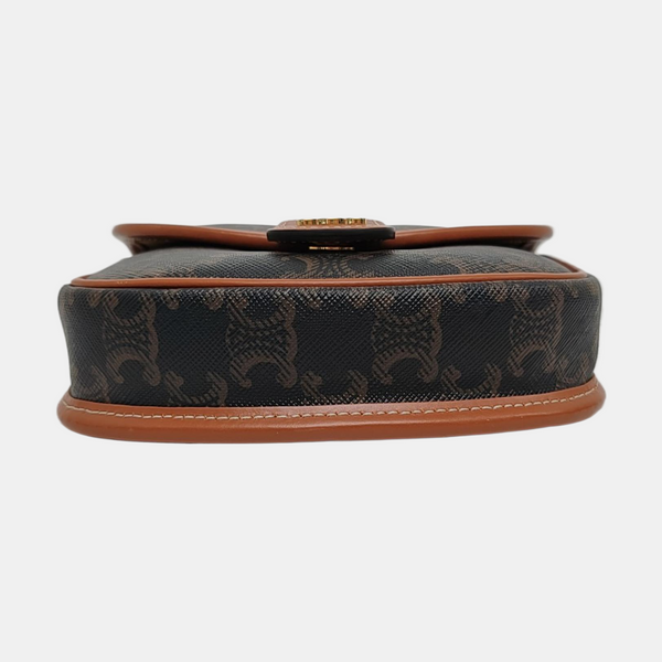 BESACE Mini Coated Canvas Brown