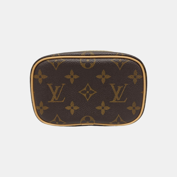 NICE Super Mini Monogram Coated Canvas Brown