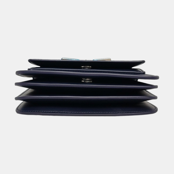 Ginny Calfskin Blue