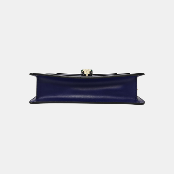 SERPENTI FOREVER Small Calfskin Blue